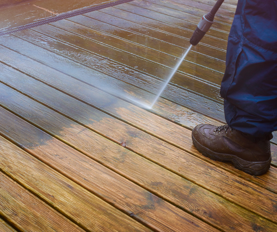 patio pressure washing
